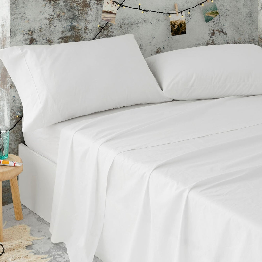 BURRITO BLANCO Linen Spiel Hospitality für Einzelbett 105 cm x 190/200 cm (erhältlich in mehr Grösse