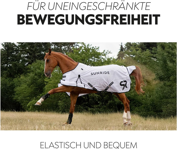 Sunride Fliegendecke (Miami) mit abnehmbarem Halsteil und mehr Bewegungsfreiheit, reissfest, elastis