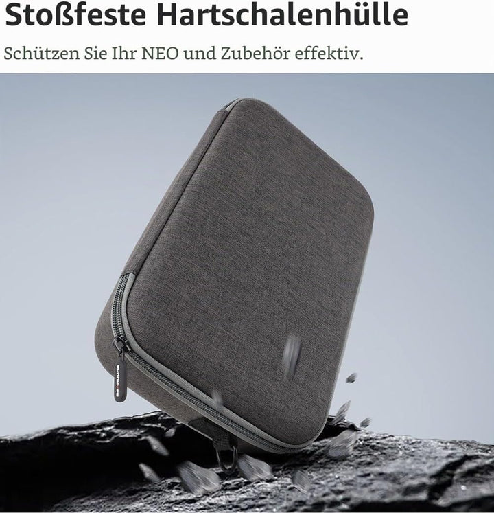Harte Tragetasche für DJI Neo, kompatibel mit RC 2, Reise-Schutz-Umhängetasche und Zubehör