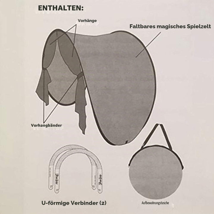 Nifogo Bettzelt,Bed Tents,Traumzelt,Dream Tent,Children&
