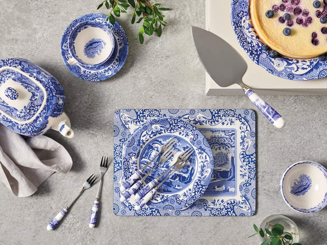 Pimpernel Blue Italian Placemats, Set of 6 by Pimpernel