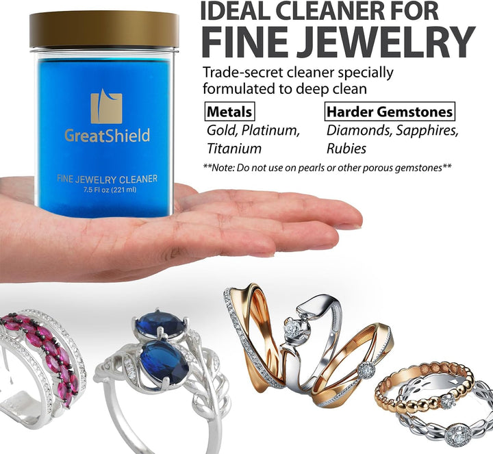 Doppelseitiges Professionelles Schmuckreinigungstuch (2er-Pack), 4-lagiges Mehrschicht-Poliertuch 20