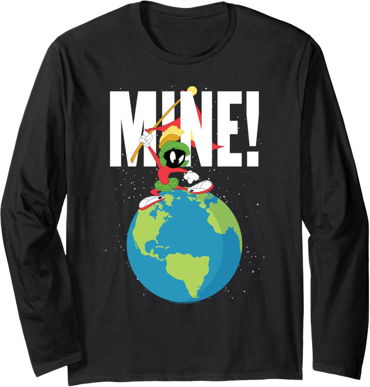 Looney Tunes Marvin the Martian Mine Langarmshirt