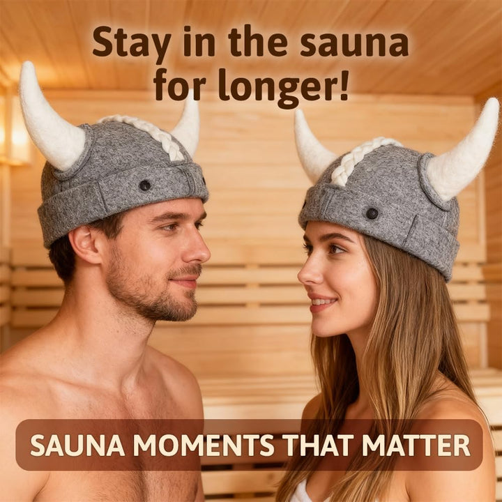SHSH trade group Saunahut Wikinger Russischer Banya Hut für Herren - Hüte Saunahut für