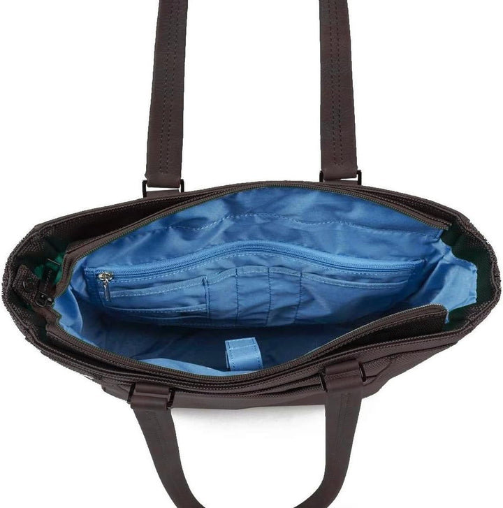 RONCATO Unisex Harvard Shopper Vertikale Tablet-Halterung Einheitsgrösse Dunkelbraun, Einheitsgrösse