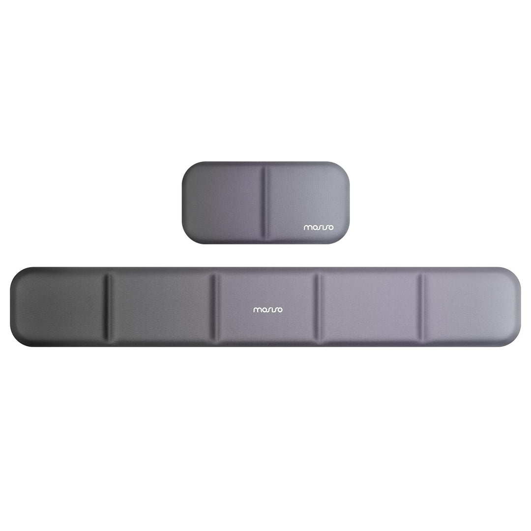 MOSISO Handballenauflage, Ergonomische Wrist Rest zur Entlastung Des Handgelenks mit PU Leder Memory