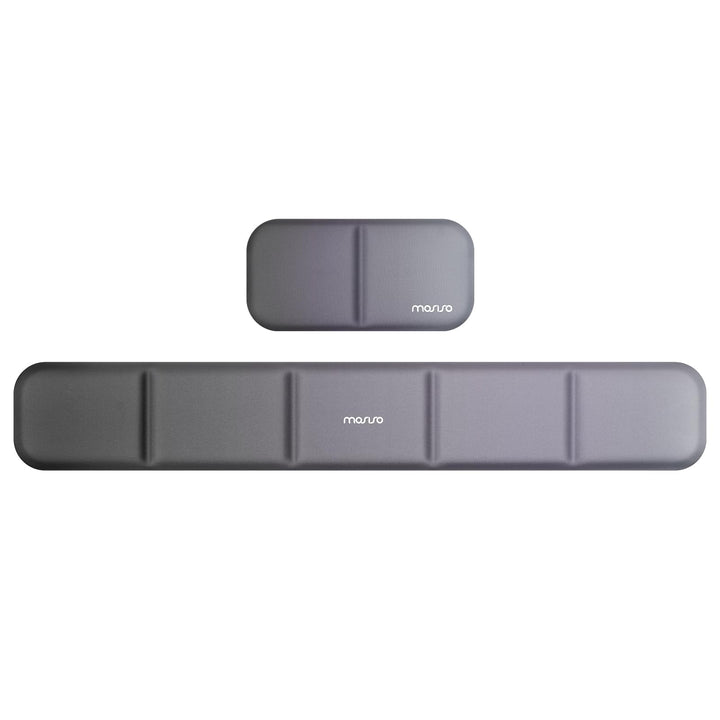 MOSISO Handballenauflage, Ergonomische Wrist Rest zur Entlastung Des Handgelenks mit PU Leder Memory