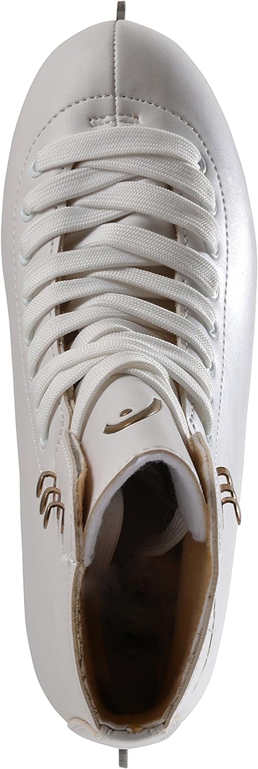 HEAD Eiskunstlauf Schlittschuhe Donna mit Edelstahlkufe I ideal für Einsteigerinnen - Weiss 37 Weiss