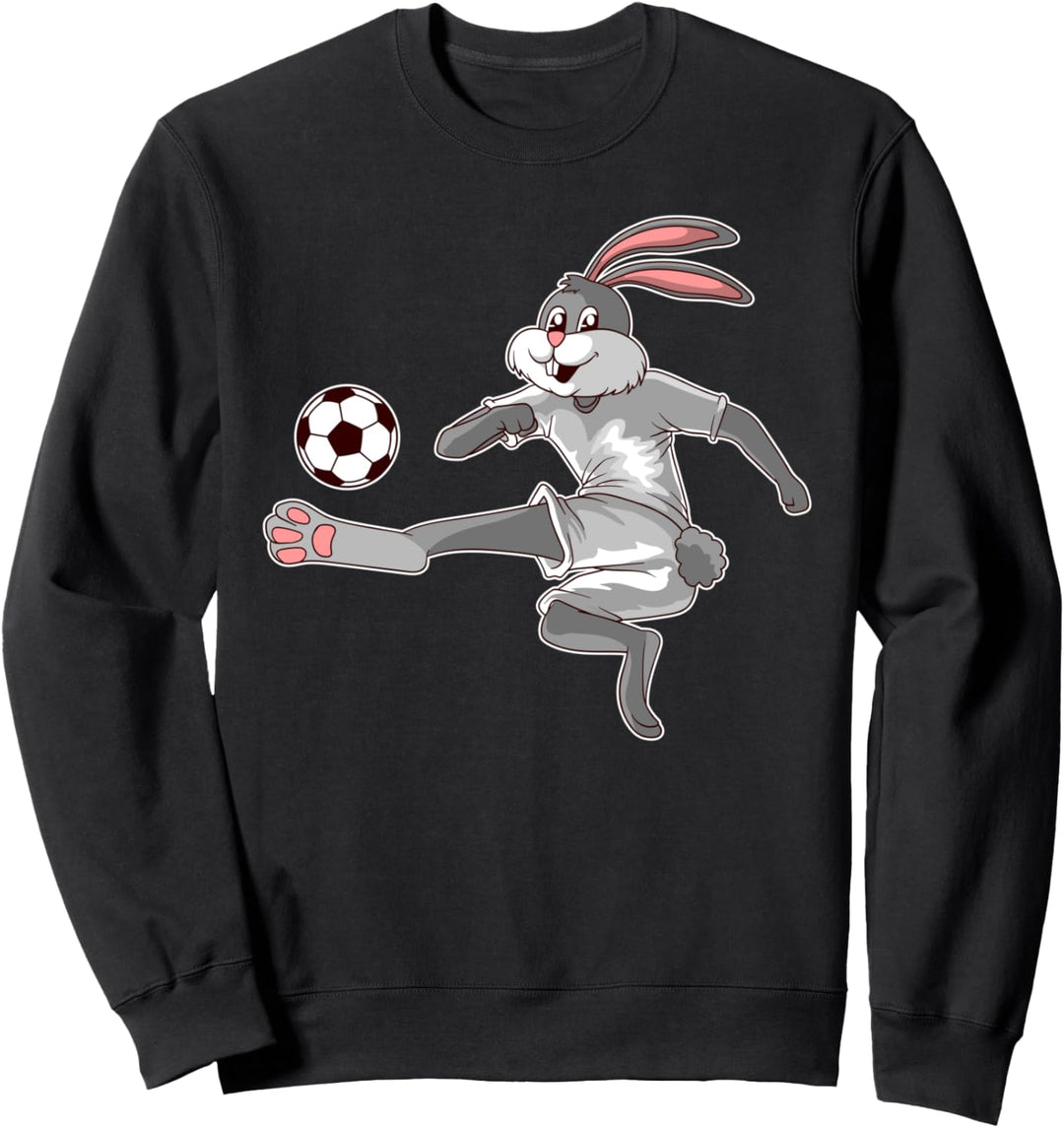 Osterhase Fussball Kaninchen Hase Ostern Sweatshirt