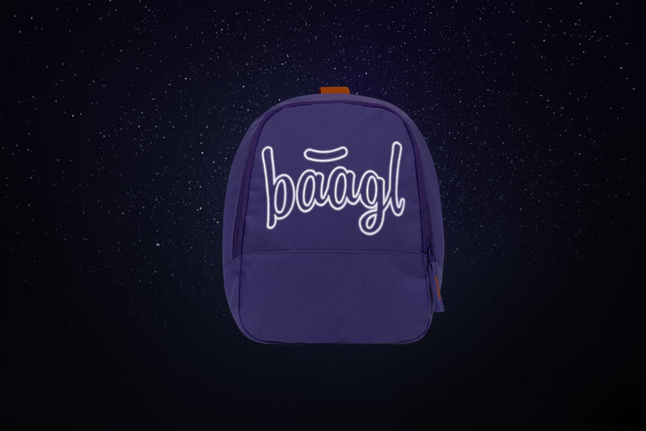 Baagl Sporttasche Mädchen Reisetasche mit Schuhfach Kinder 25 l - Orange | Schwimmtasche für Teenage