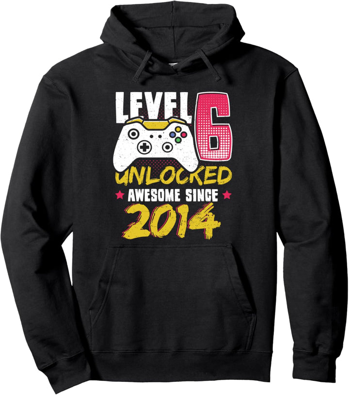 Gaming: Level 6 Unlocked Awesome 2014 - 2014 Pullover Hoodie