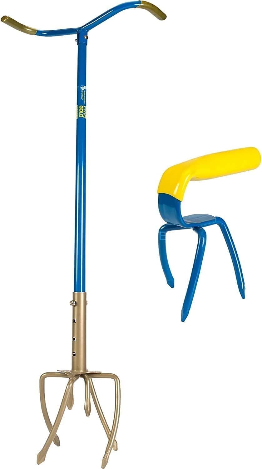 Gardenclaw Gartenkralle und Mini Kralle GGM1020- Unkraut Entferner Gerät - Höhenverstellbar von 97 b