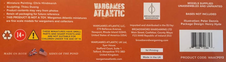 Wargames Atlantic Classic Fantasy: Halfling Cavalry