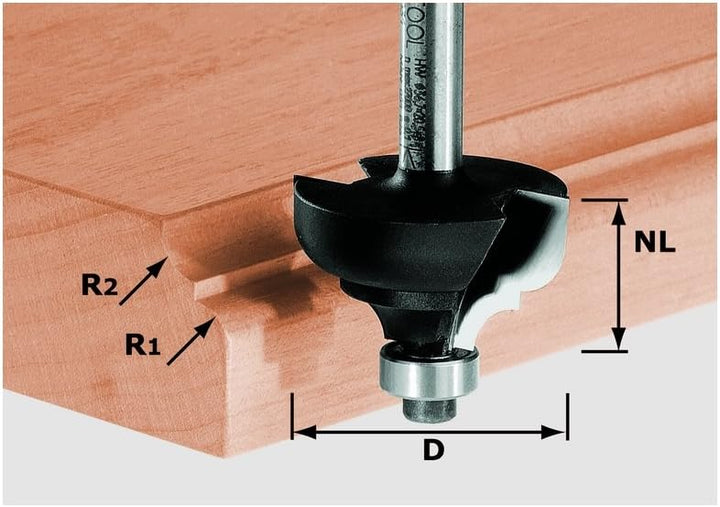 Festool Multiprofilfräser HW S8 D36,7/R6/R6