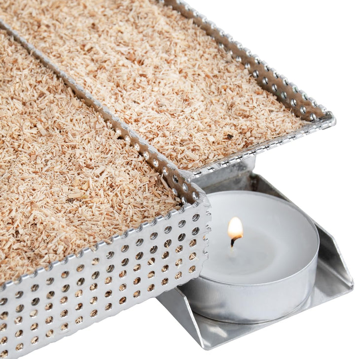 Beeketal 'Smoke XXL' Sparbrand Kaltraucherzeuger aus V4A Edelstahl mit 5 Kammern (L/B/H) ca. 205 x 2