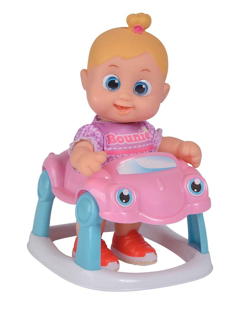 Simba 105143327 - Bouncin Babies Little Bonny mit Baby Walker, mit Baby Walker