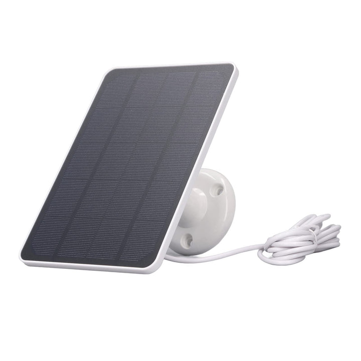 10W Solarpanel für Überwachungskameras Im Freien, Micro USB Solarpanel Ladegerät für Akkukameras (We