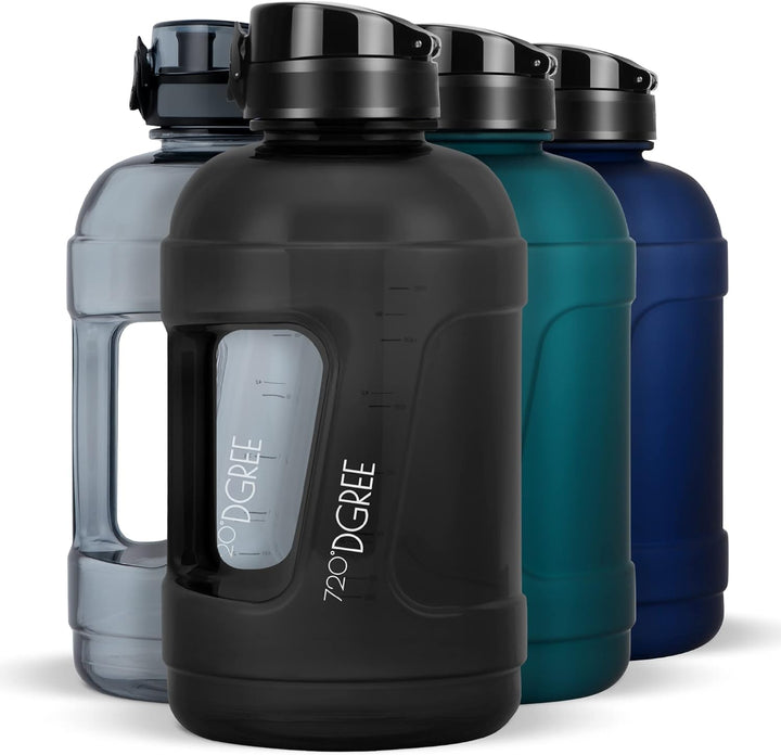 720°DGREE Fitness Trinkflasche mit Griff “uberBottle Jug“ - 2300ml - BPA-Frei, Auslaufsicher - Gross