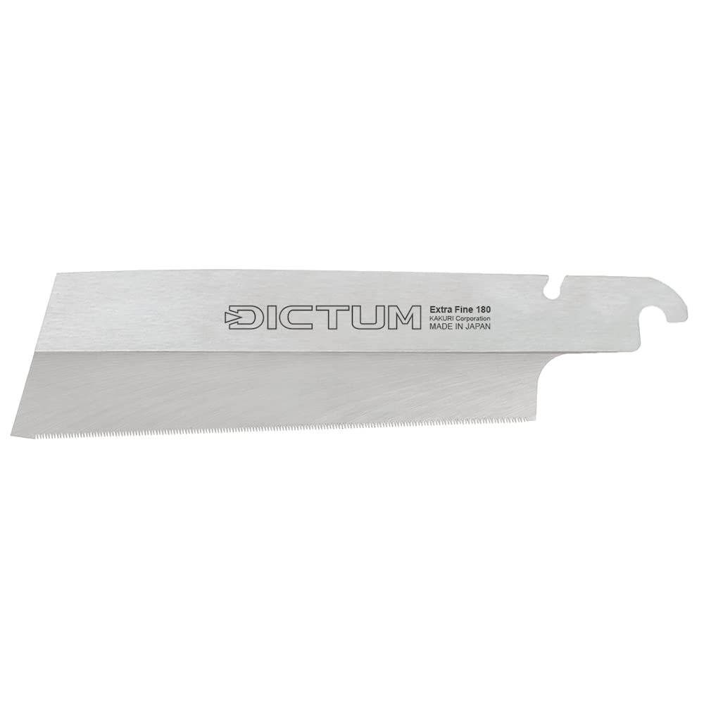 DICTUM® Schnellwechsel-Sägeblatt für Akagashi Extrafein 180 mm, 300 Zähne, Holz, Recht, Holzgriff, S