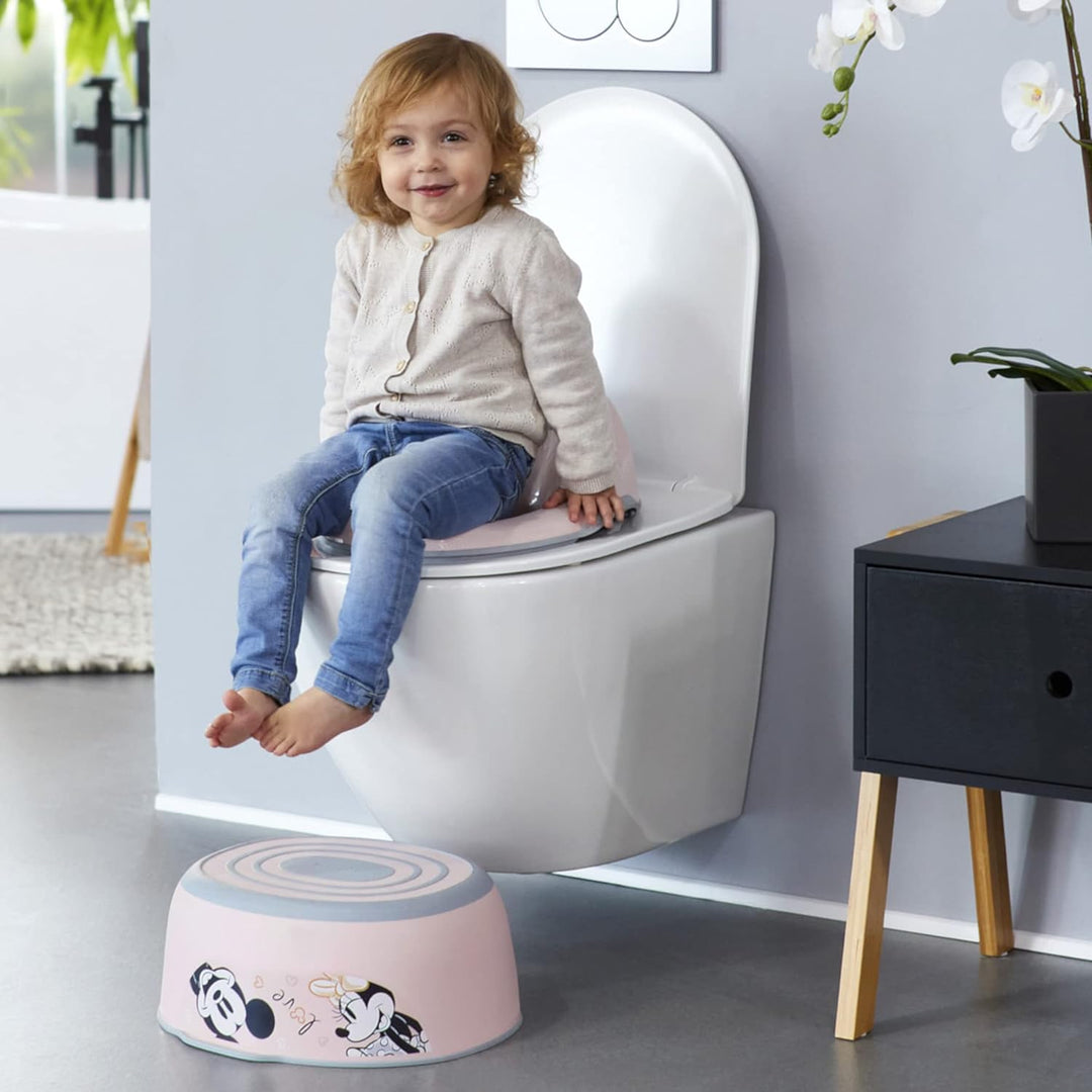 keeeper Minnie Babytopf deluxe 4in1, Töpfchen + Toilettensitz + Hocker + Feuchttuchspender, Ab ca. 1