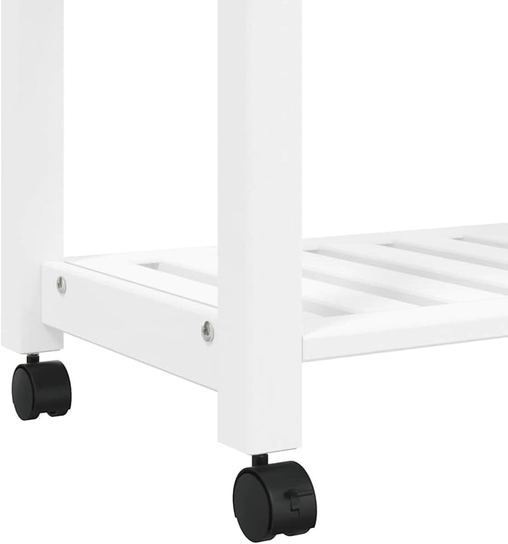 vidaXL Küchenwagen, Servierwagen mit viel Stauraum, Beistellwagen für Küche Wohnzimmer Badezimmer, T