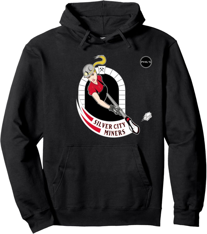 Box Lacrosse Schwaz, Silver City Miners Tirol Österreich Pullover Hoodie