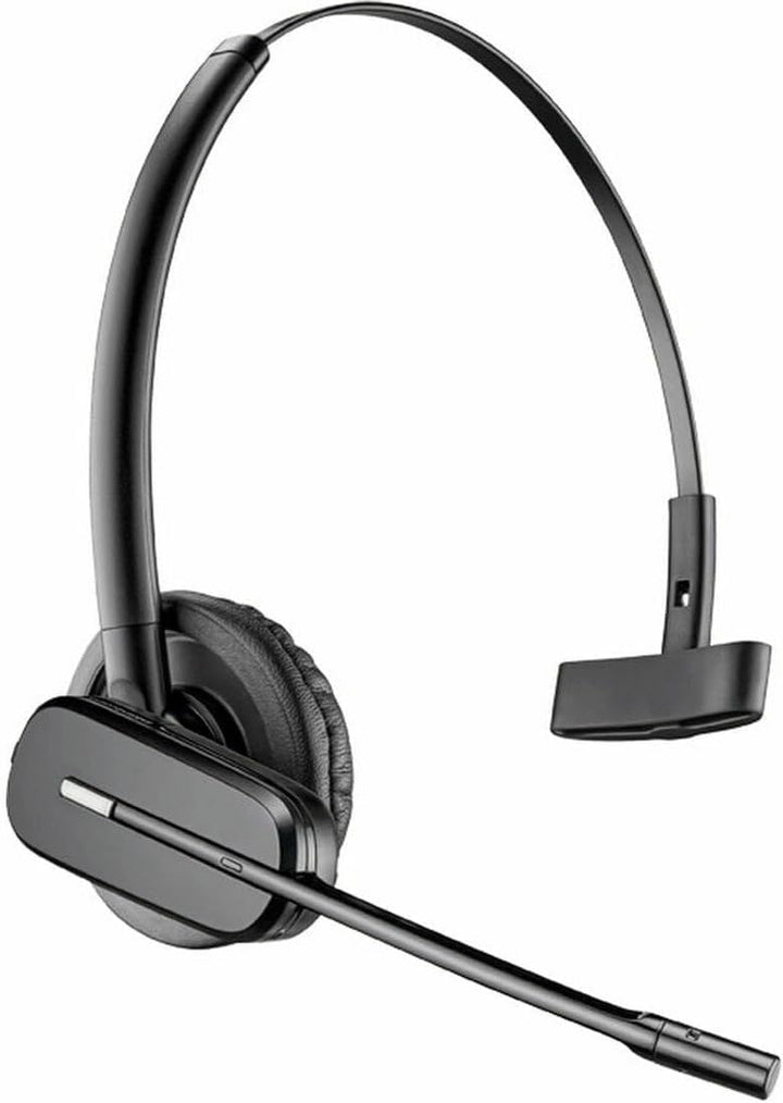 Plantronics - CS540 DECT-Headset – Ein-Ohr Wireless-Headset (Mono), 3 verschiedene Tragevarianten -