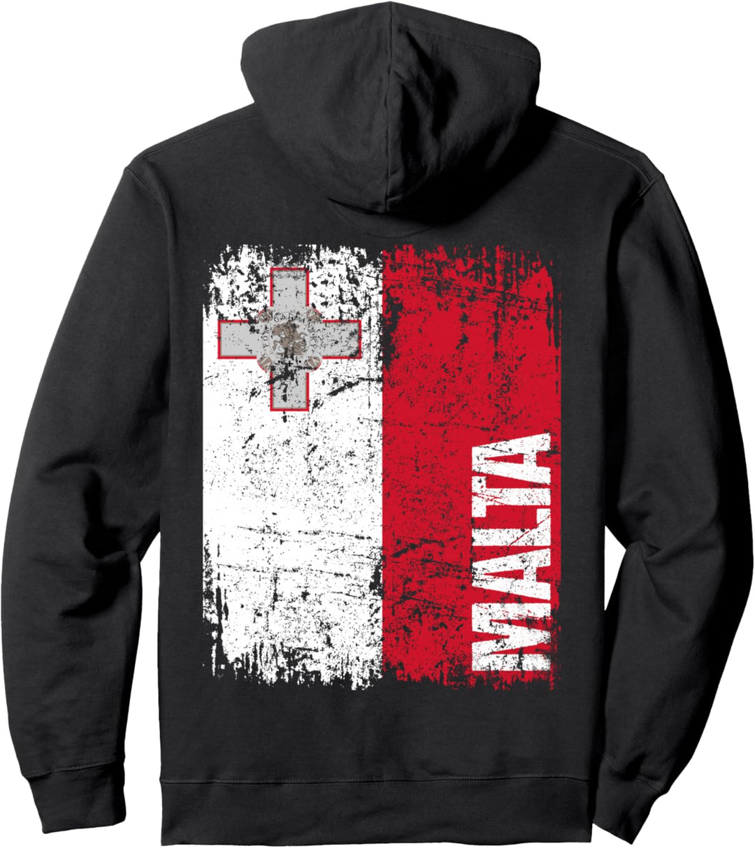 MALTA Flagge | Damen Herren Kinder MALTA Pullover Hoodie