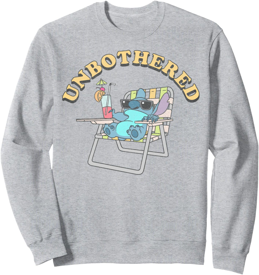Disney Lilo & Stitch Unbothered Stitch Sweatshirt