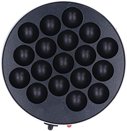 Wakects Elektrische Takoyaki-Maschine 18 Löcher 750 W Non-Stick Küchen Elektrische Maschine zweiseit