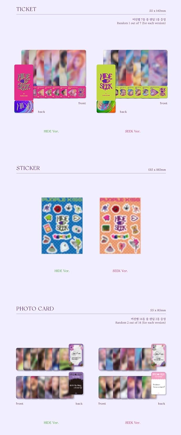 Hide & Seek-Hide Version-Inkl.Photobook, Audio-CD