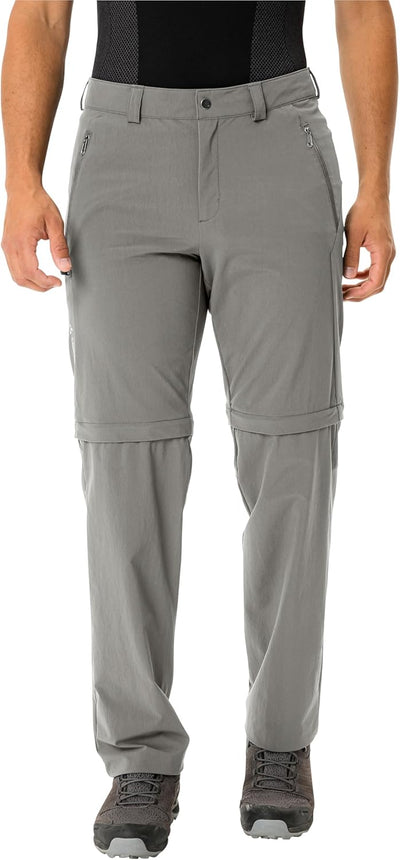 VAUDE Wanderhose Herren Farley Stretch Zip-Off Pants II, Wasserabweisende Herren Wanderhose Zip Off,