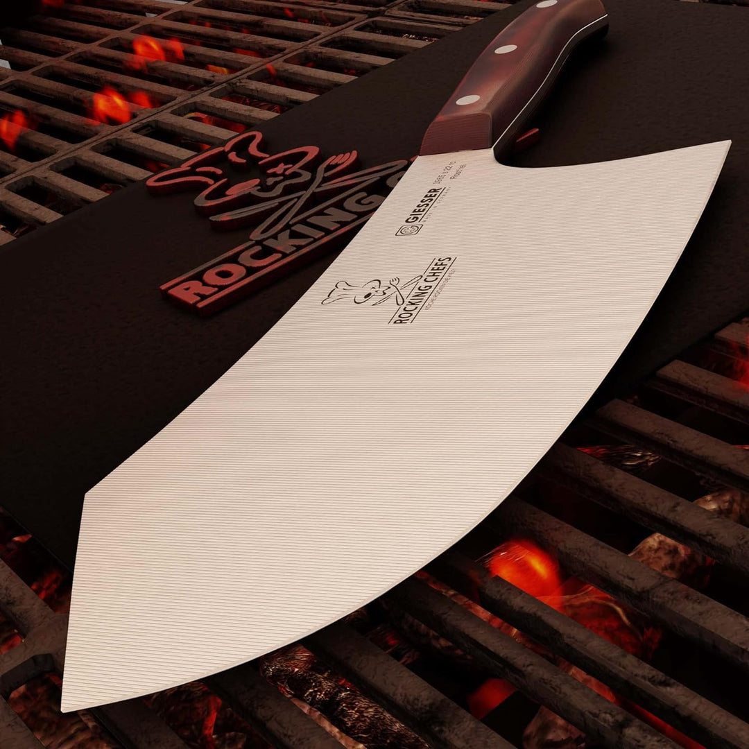 GIESSER seit 1776 - Made in Germany - Hackbeil 22 cm Rocking Chefs, PremiumCut Butcher No 1, Chinesi