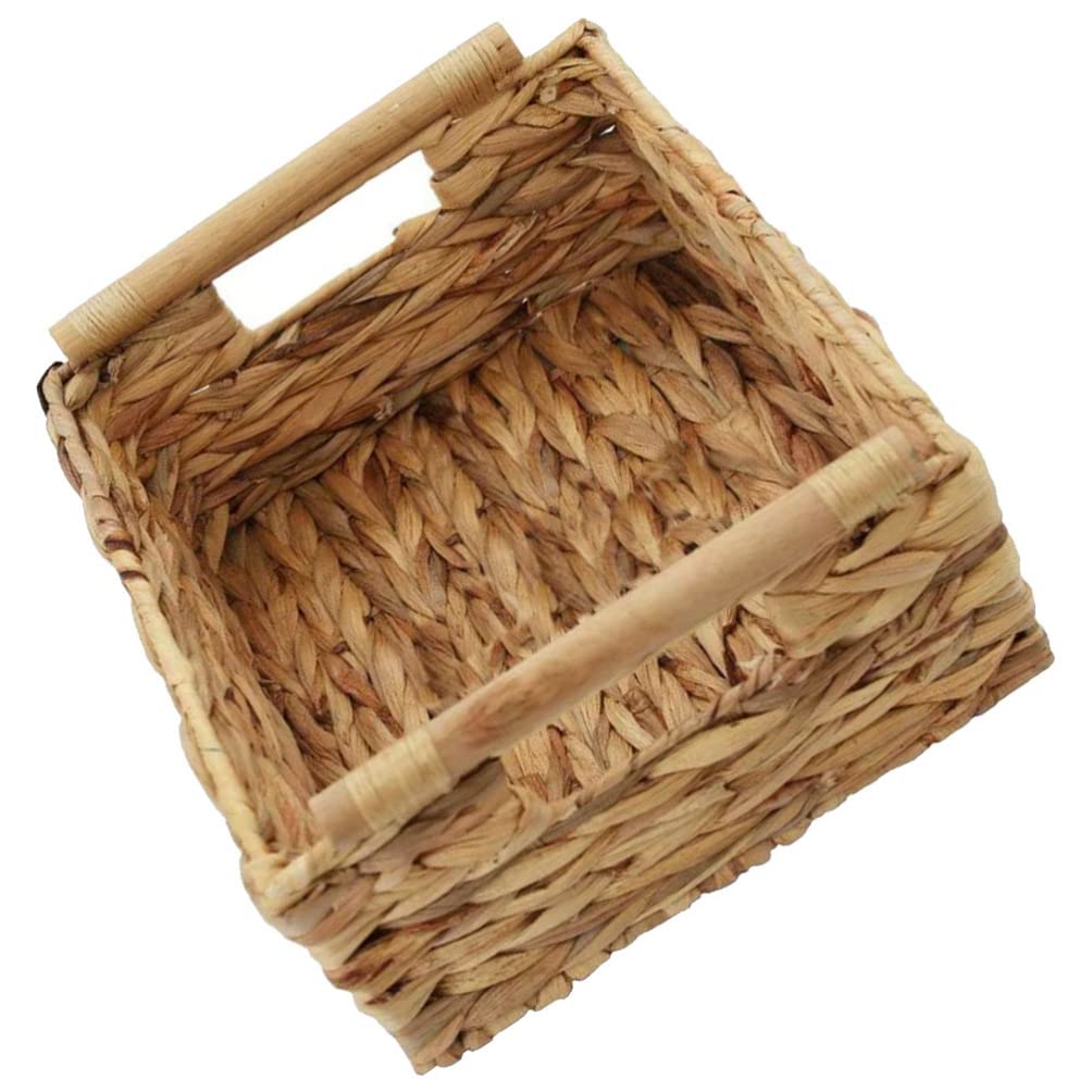 DOITOOL Aufbewahrungskorb Aus Rattan Seagras Aufbewahrungsbox Körbe Aufbewahrung Stroh Badkorb Allzw