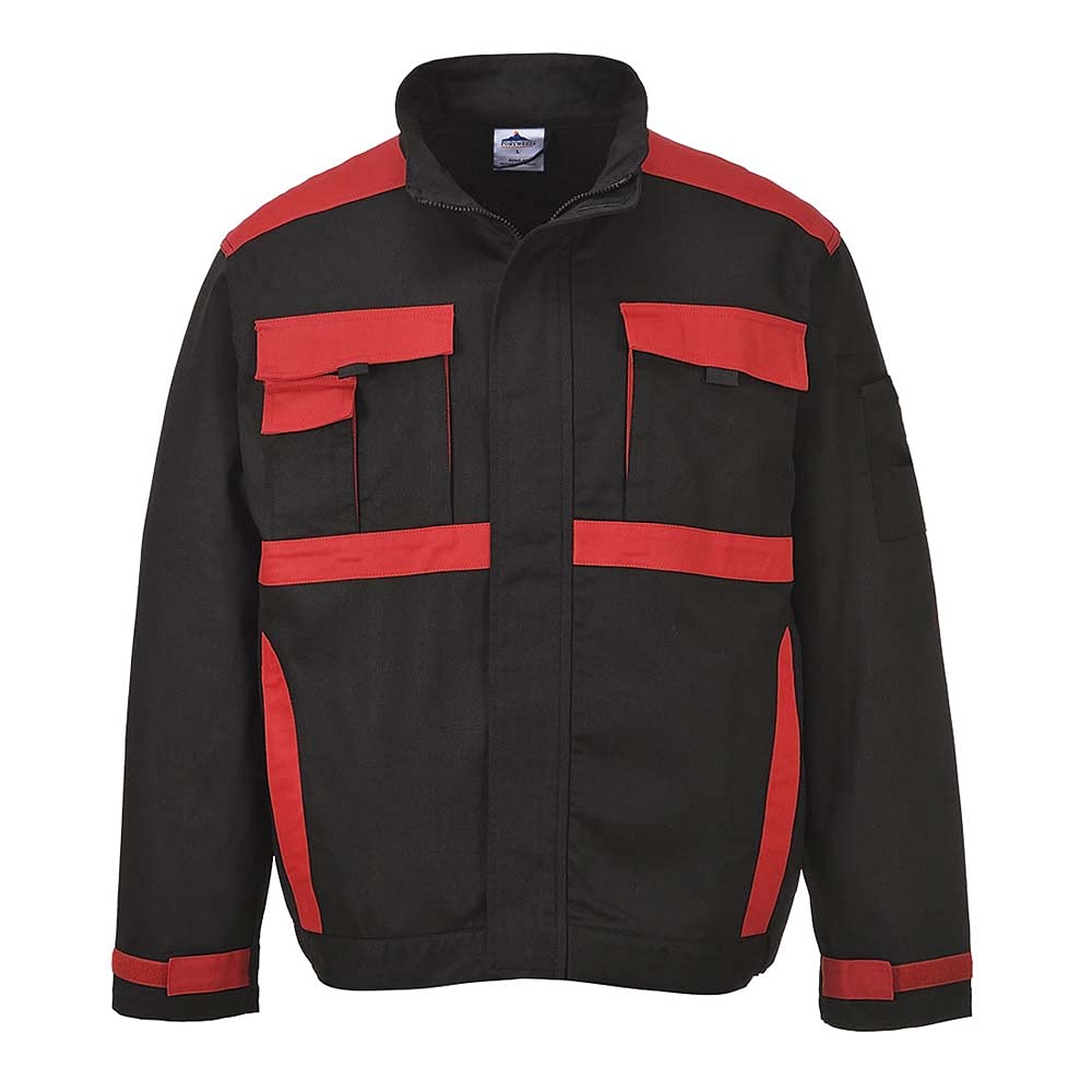 Portwest Jacke Krakau, Grösse: L, Farbe: Schwarz, CW10BKRL L Schwarz, L Schwarz
