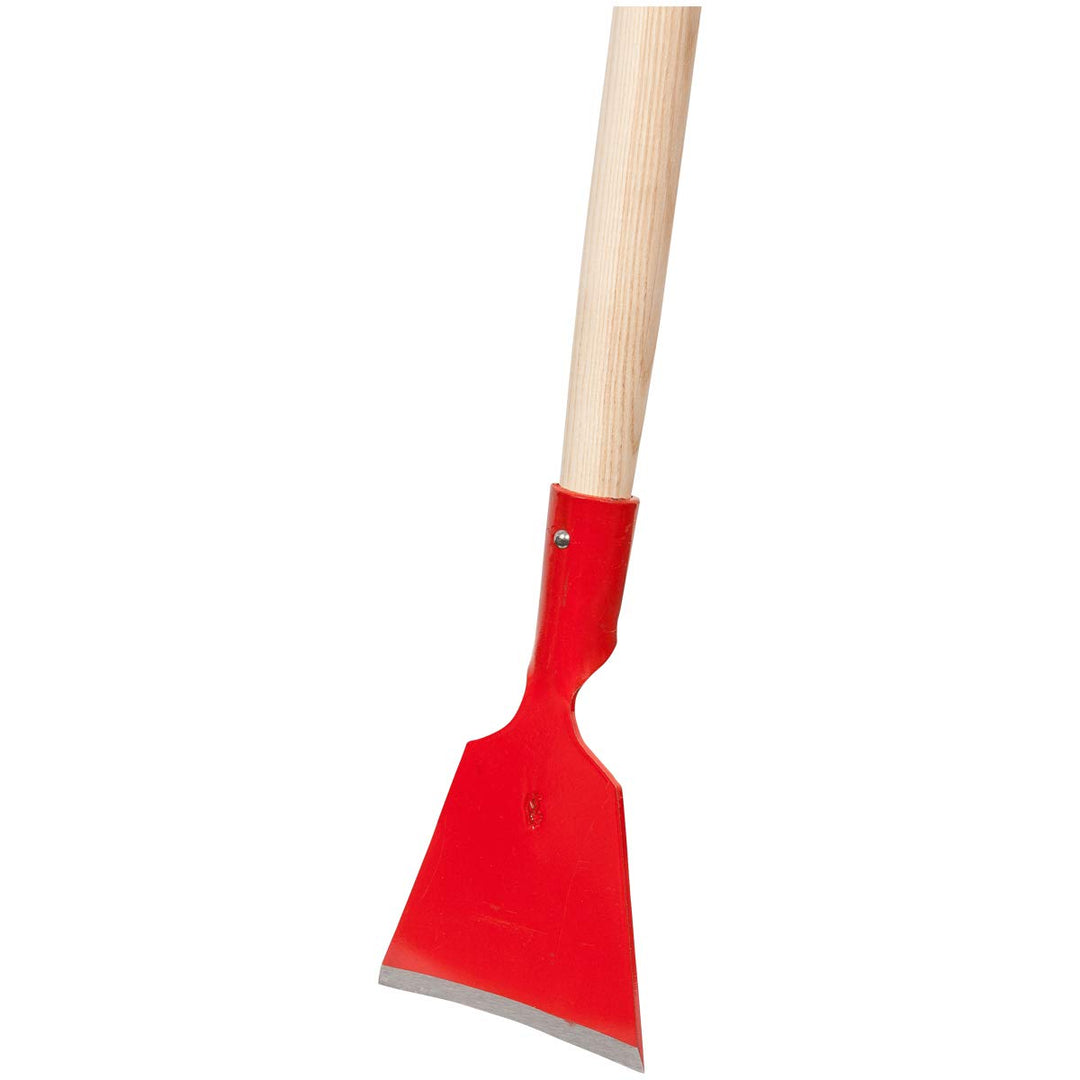 SHW-FIRE Profi-Rindenschäler in Bayerischer Form mit 140mm Breite und 120mm Holzstiel Bayerische For
