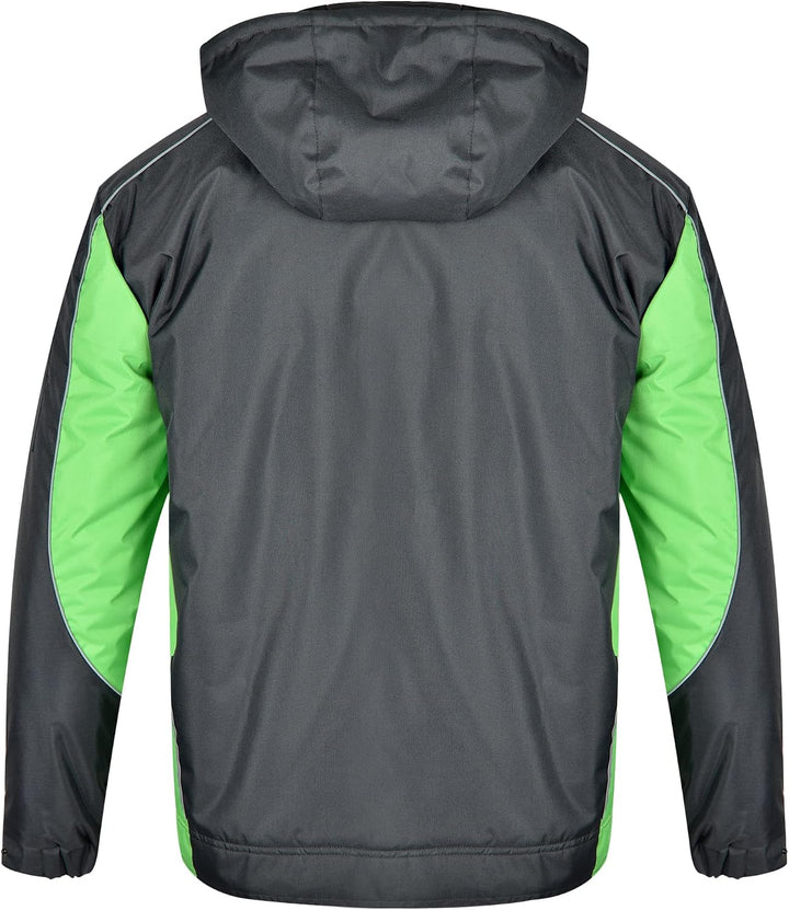 BWOLF Braver Arbeitsjacke Herren Winter Herren Winter Winddichte Winterjacke Arbeitsjacke Warme mit
