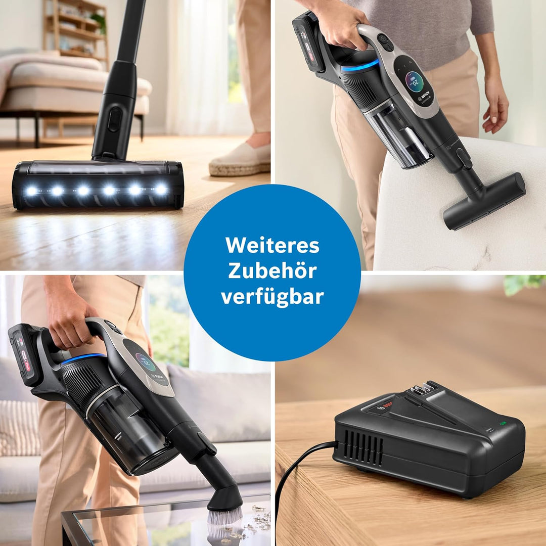 Bosch Mini-Turbo-Düse BHZUNGMP, für Unlimited 9 und 10 Akku-Staubsauger, für schwer erreichbare Stel