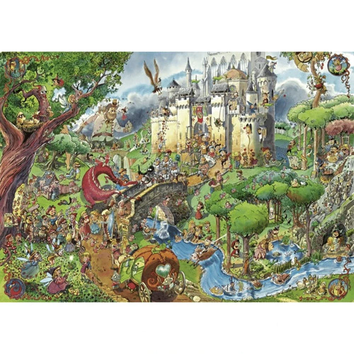 Heye HY29414 Verlag Fairy Tales, Prades Puzzle, Brown
