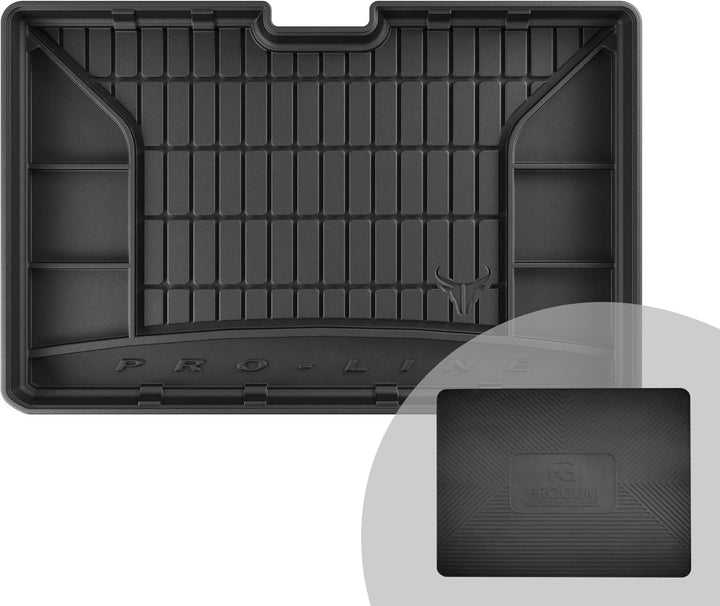 FROGUM ProLine 3D Gummimatte Exklusive Auto Kofferraummatte Kofferraumwanne für Renault Captur I 201