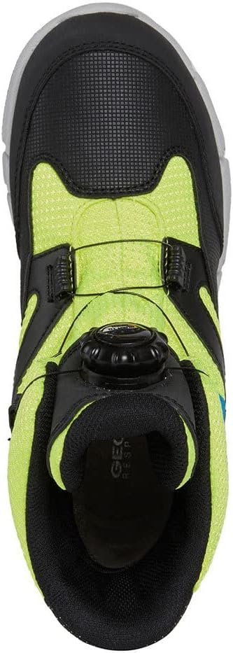Geox Jungen J Flexyper Boy B ABX Stiefeletten 35 EU Fluo Yellow Black, 35 EU Fluo Yellow Black