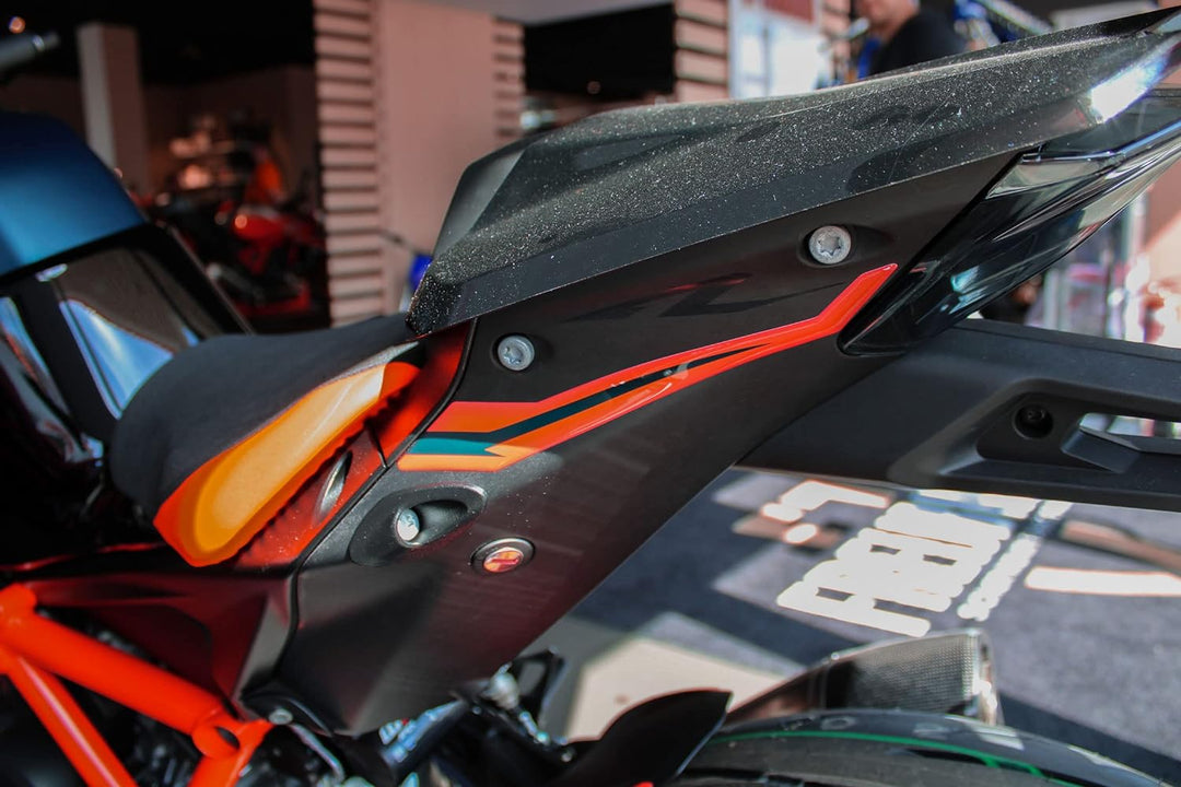Tankpad Grafikkit kompatibel für KTM 1290 Super Duke R Orange Blau X550148 Grafik-Kit 1, Grafik-Kit