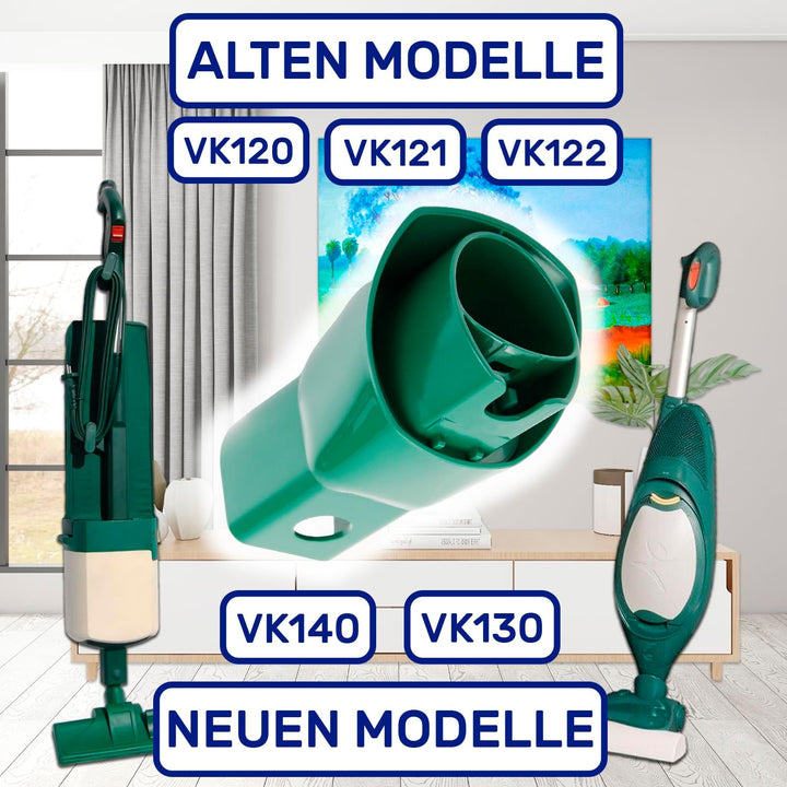 MONTERAL Nicht Elektrifiziert Staubsauger Adapter für Vorwerk Kobold zum Anschluss der Alten Modelle