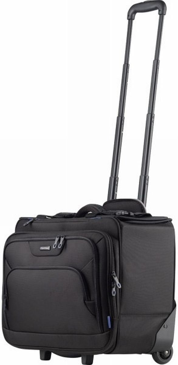 leichter Pilotenkoffer aus Polyester von LIGHTPAK, Business-Koffer mit Notebookfach; Reise Handgepäc