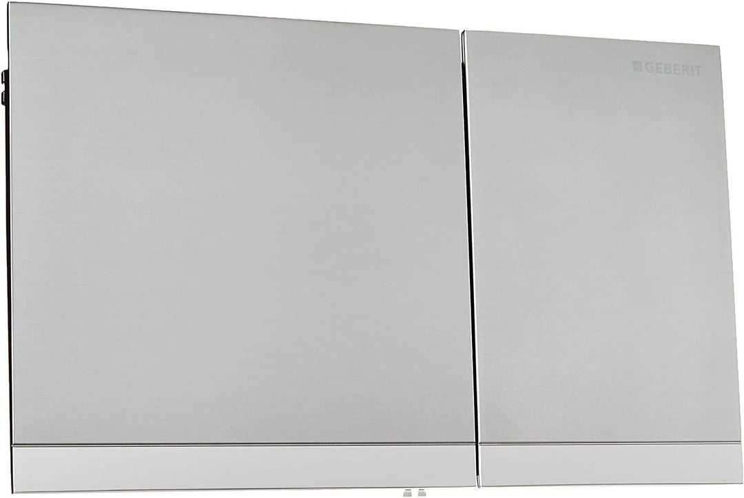 GEBERIT 115796GH1 Abdeckplatte SIGMA 60 115.796.GH.1 für Spülkasten Unterputz 320, 2-Mengenspülung,