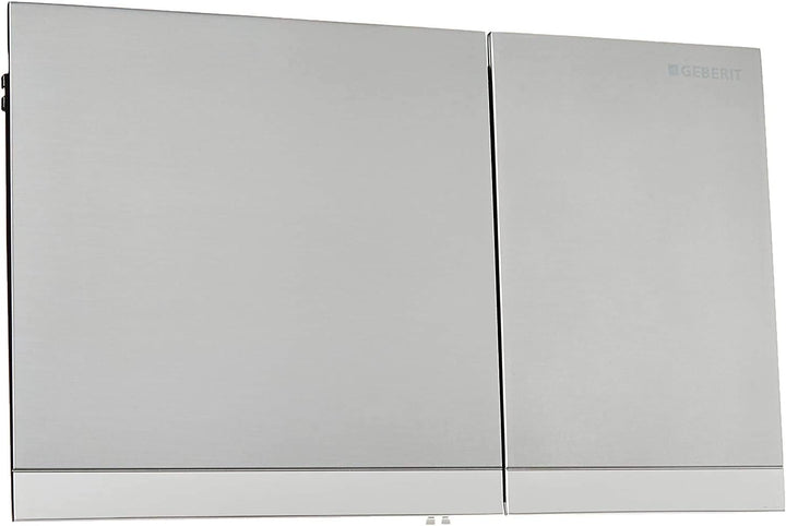 GEBERIT 115796GH1 Abdeckplatte SIGMA 60 115.796.GH.1 für Spülkasten Unterputz 320, 2-Mengenspülung,