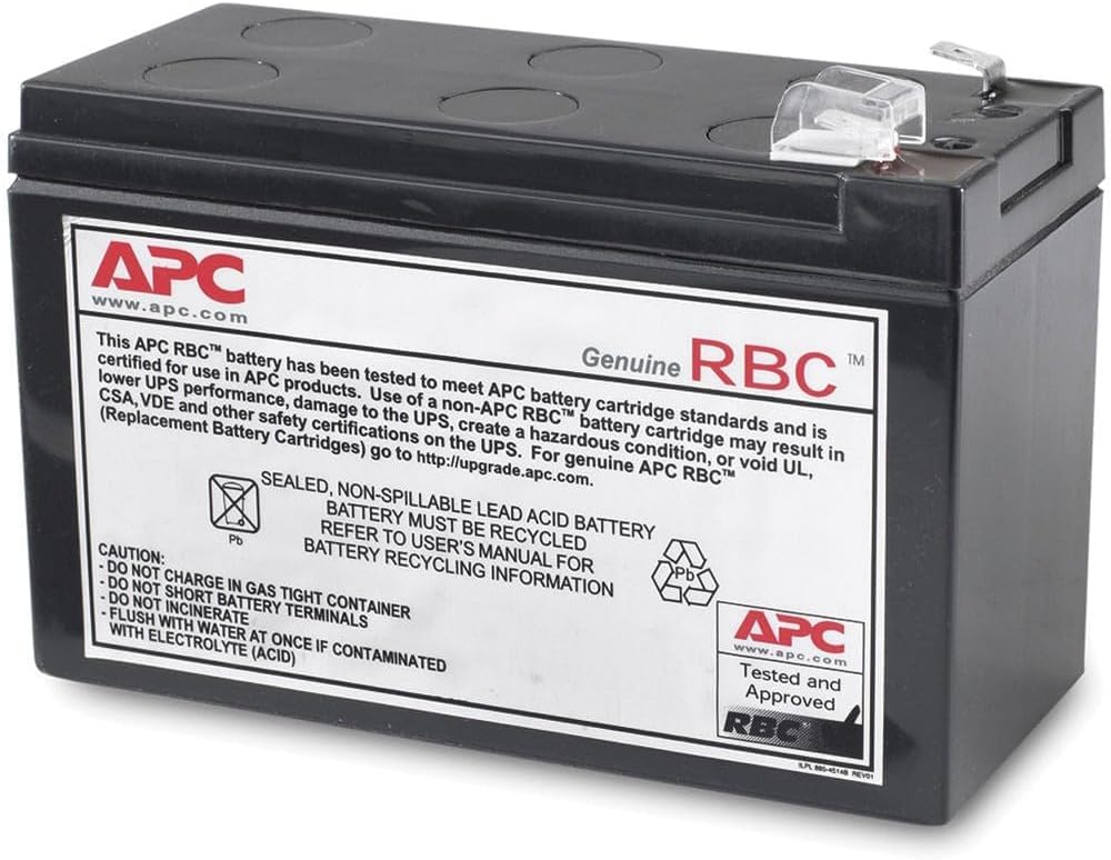 APC APCRBC110 - Ersatzbatterie für Unterbrechungsfreie Notstromversorgung (USV) von APC - passend fü