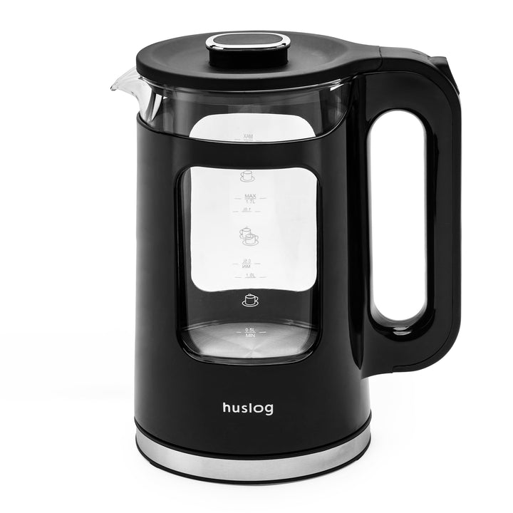 ELEKTRISCH, KABELLOS, 2200W, LEISTUNGSFÄHIG 1.7L, FENSTER, SCHWARZ 1.7 Liter Schwarz, Schwarz