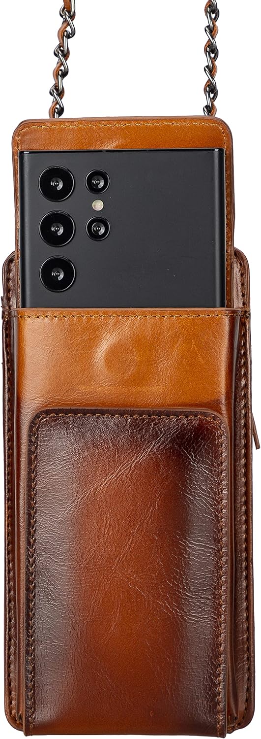 Solo Pelle Leder Telefonetui/Geldbörse/Reisetasche passend zu Allen Geräten bis 7 Zoll auch iPhone 1