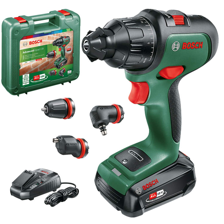 Bosch Home and Garden Bosch Schlagbohrschrauber AdvancedImpact 18 (1 Akku, 18 Volt System, mit Zubeh